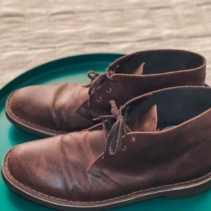 Clark’s Bushacre Chukka Brown Leather Boots 12